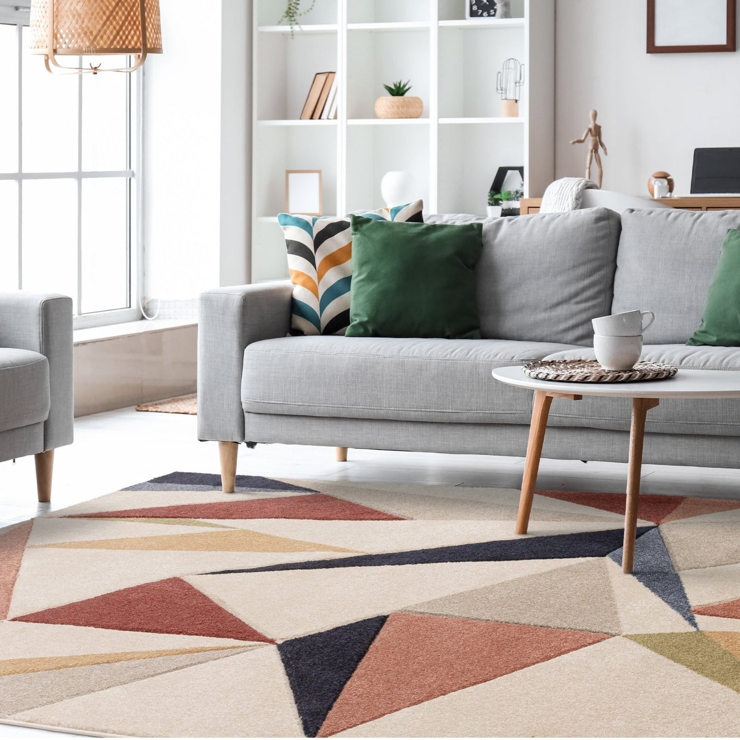 Triangles Patterned Rugs