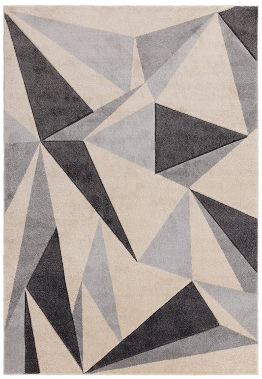 Sketch SK21 Kaleidoscope Grey Rug - Love-Rugs