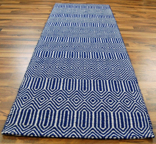 Sloan Blue Runner Rug - Love-Rugs alternate image