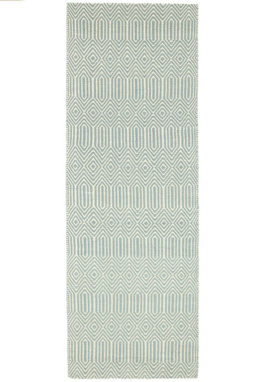 Sloan Duck Egg Runner Rug - Love-Rugs