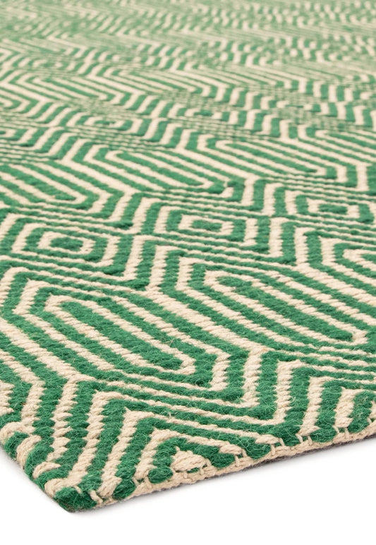 Sloan Green Runner Rug - Love-Rugs alternate image