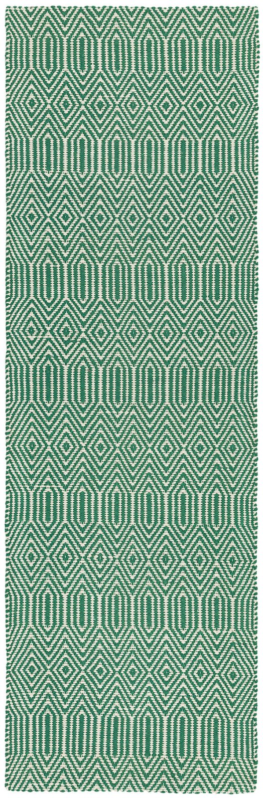 Sloan Green Runner Rug - Love-Rugs