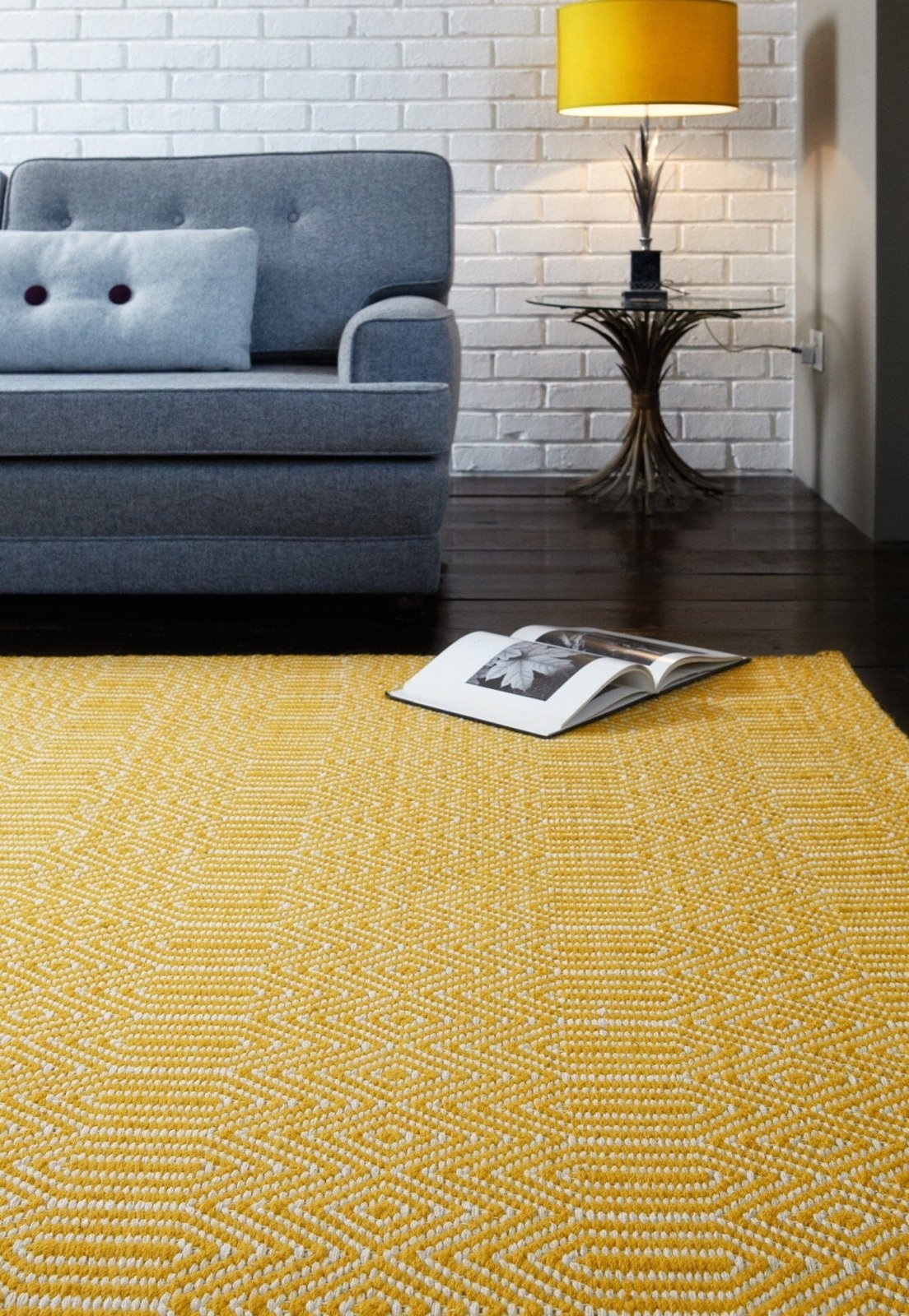 Mustard Rug Solid Sloan Mustard Rug – Love-Rugs