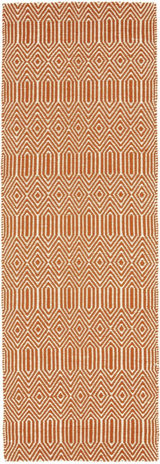 Sloan Orange Runner Rug - Love-Rugs