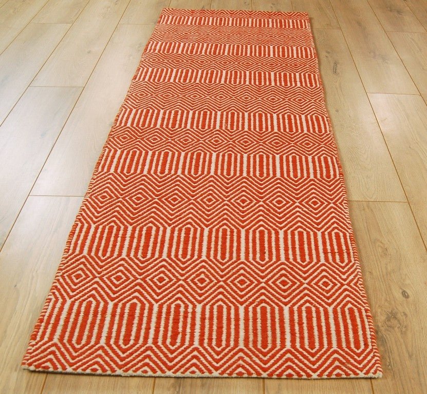Sloan Orange Runner Rug – Love-Rugs