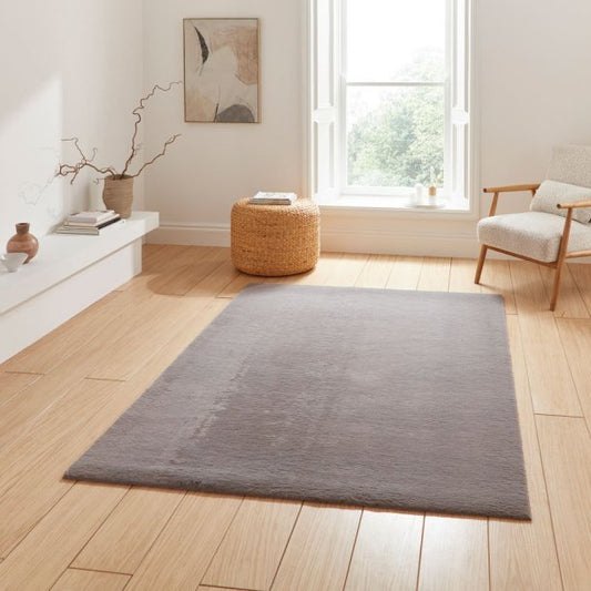 Snug Dark Grey Rug - Love-Rugs