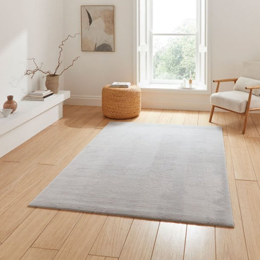 Snug Light Grey Rug - Love-Rugs