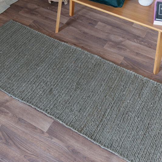 Soumak Silver Runner Rug - Love-Rugs alternate image