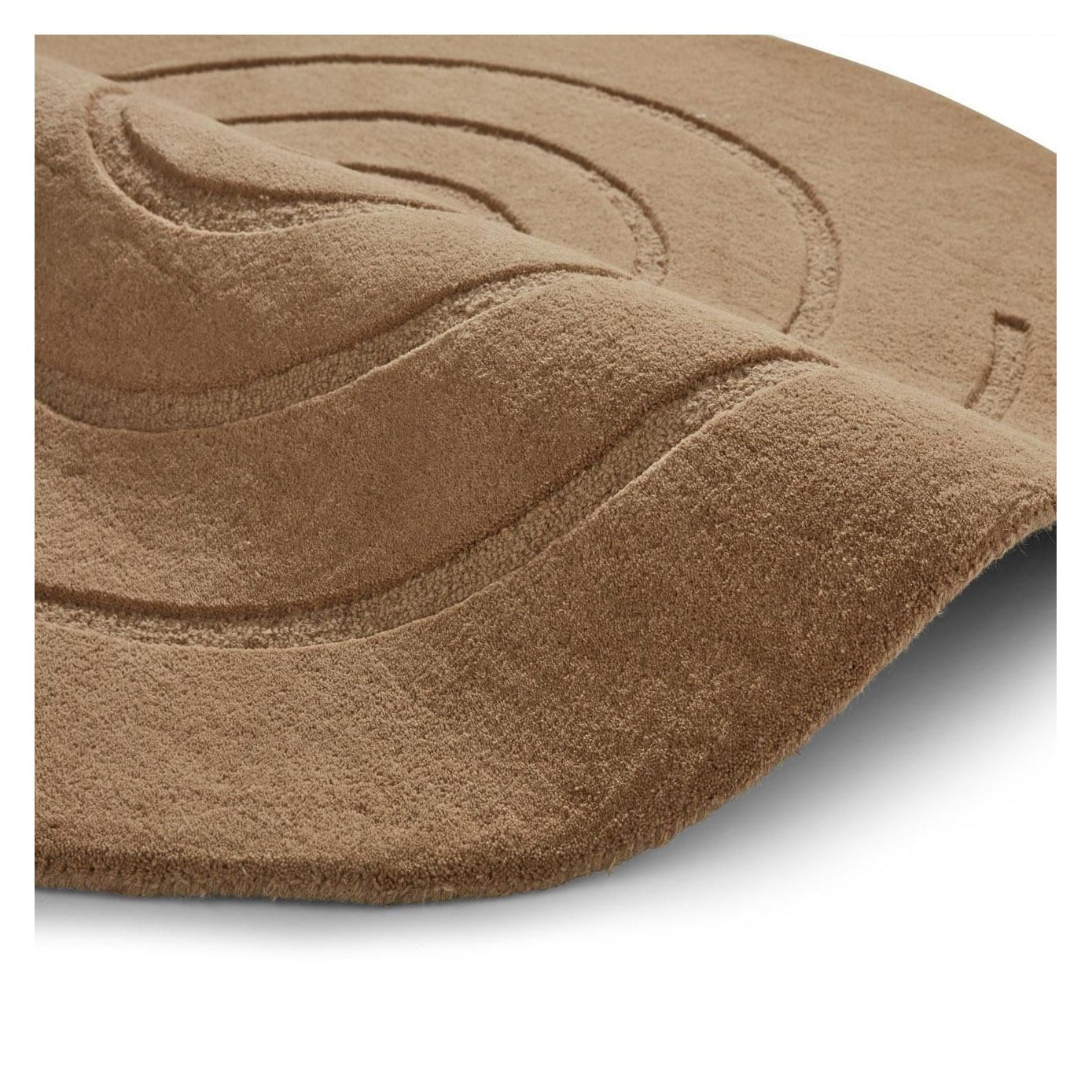 Spiral Gold Round Rug – Love-Rugs