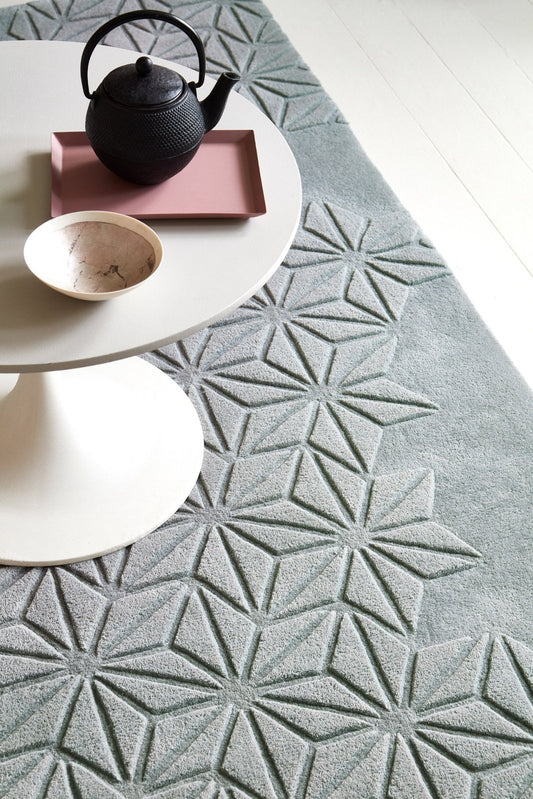 Starburst Silver Rug - Love-Rugs