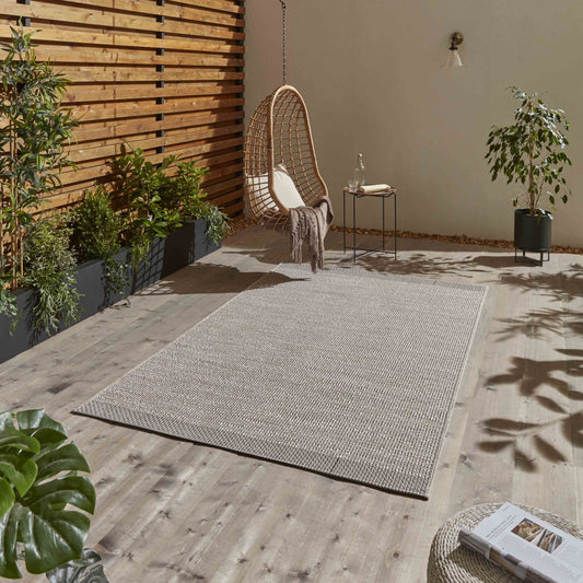 Stitch 9683 Beige Black Rug - Love-Rugs alternate image