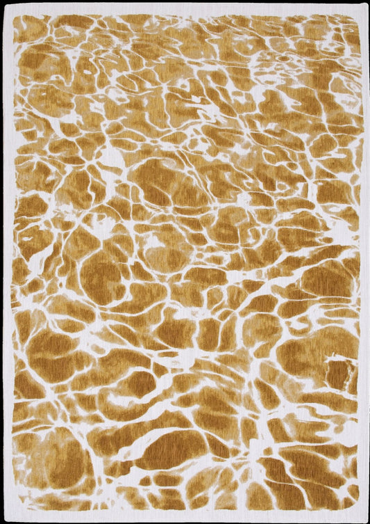 Louis De Poortere Meditation Swim Saffron 9349 Rug - Love-Rugs