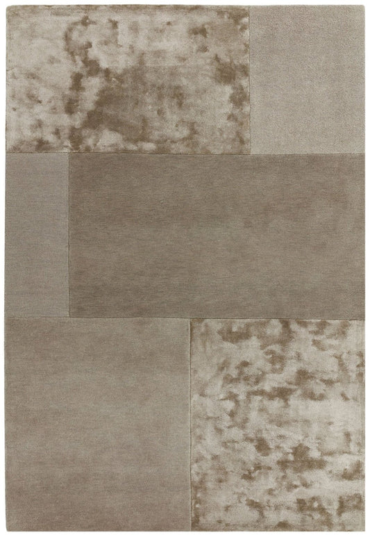 Tate Tonal Textures Smoke Rug - Love-Rugs