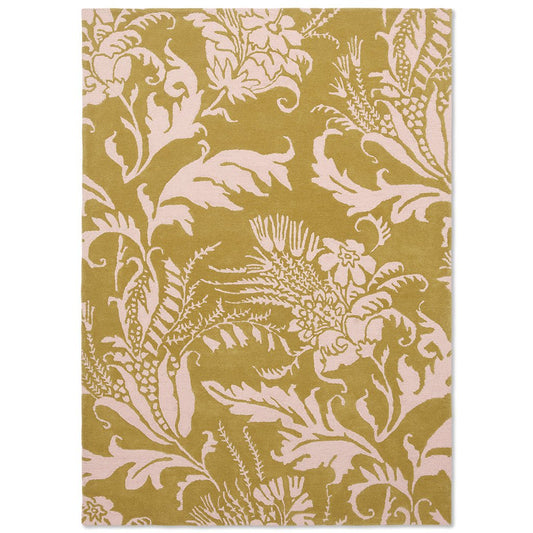 Ted Baker Baroque Yellow 162906 Rug - Love-Rugs