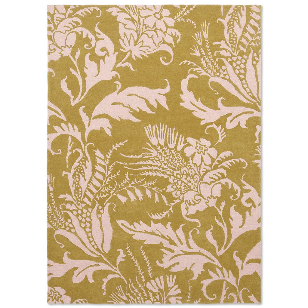 Ted Baker Baroque Yellow 162906 Rug - Love-Rugs