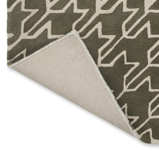 Ted Baker Houndstooth Grey 162804 Rug - Love-Rugs alternate image