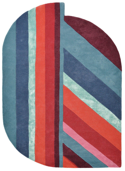 Ted Baker Jardin 160908 Blue Rug - Love-Rugs