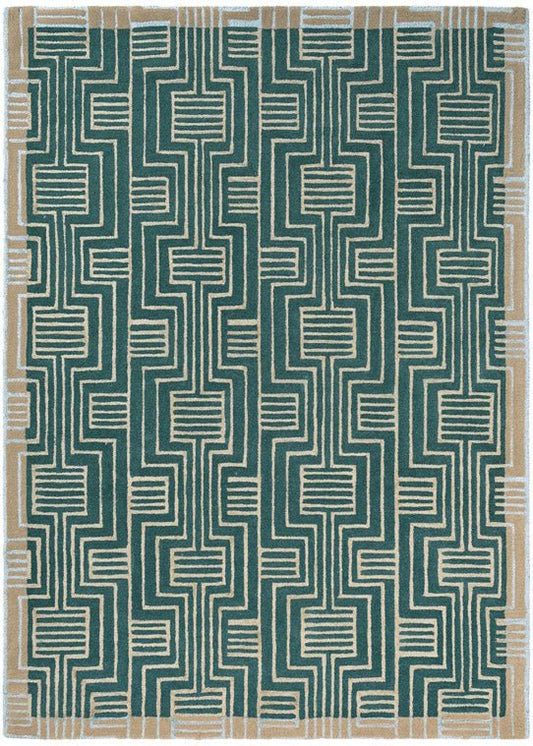 Ted Baker Kinmo Green - 56807 Rug - Love-Rugs alternate image