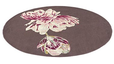 Ted Baker Tranquillity Tranquility Aubergine Round 56005 Rug - Love-Rugs alternate image