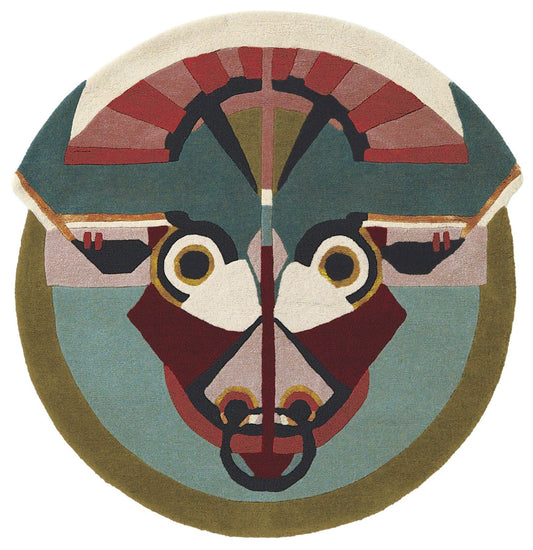 Ted Baker Zodiac 161205 Taurus Star Round Rug - Love-Rugs