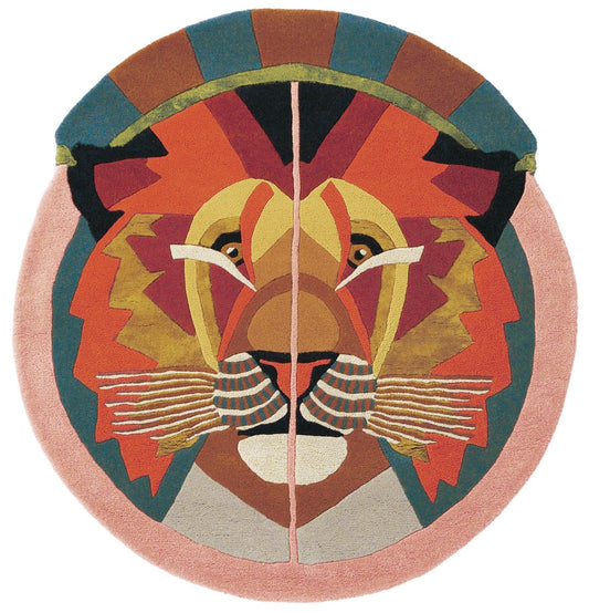 Ted Baker Zodiac 161505 Leo Star Round Rug - Love-Rugs