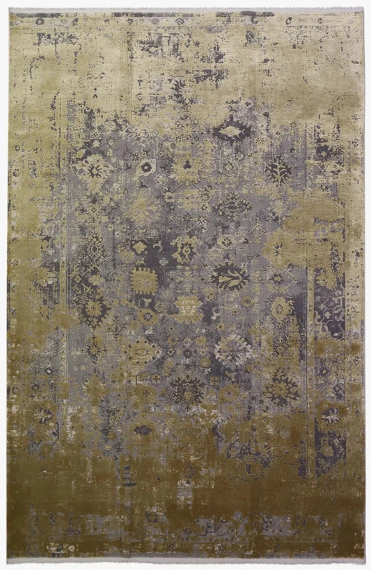 Toros Distressed Ziegler Gold Rug - Love-Rugs