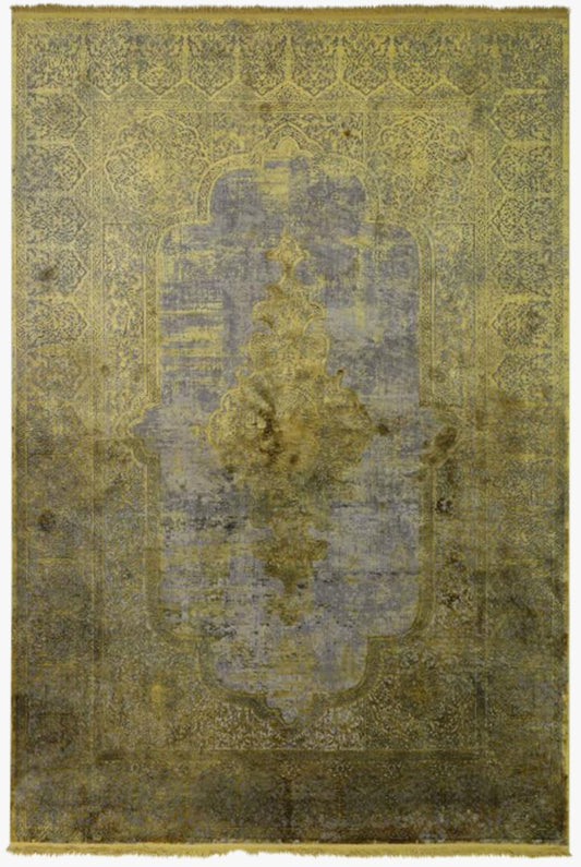 Toros Overdyed Gold Rug - Love-Rugs