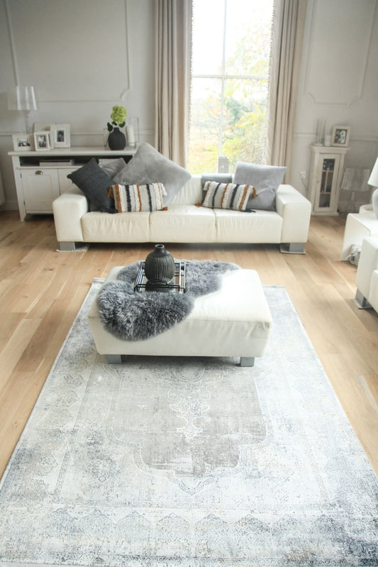 Toros Overdyed Grey Rug - Love-Rugs alternate image