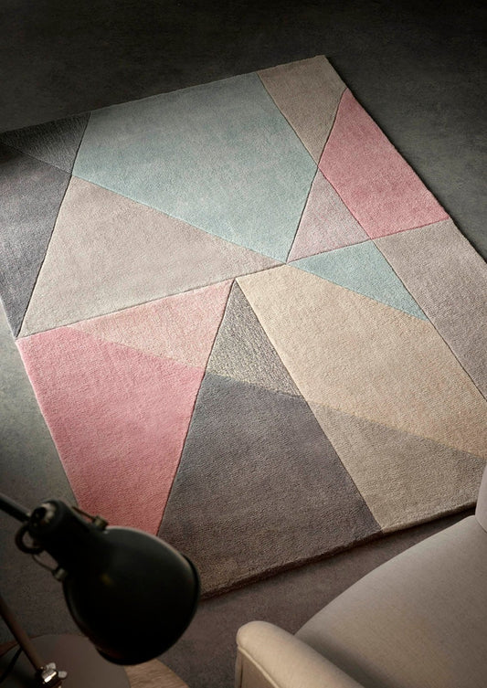 Trio Multi Pastel Rug - Love-Rugs alternate image
