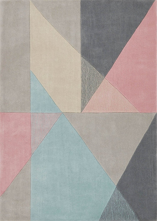 Trio Multi Pastel Rug - Love-Rugs