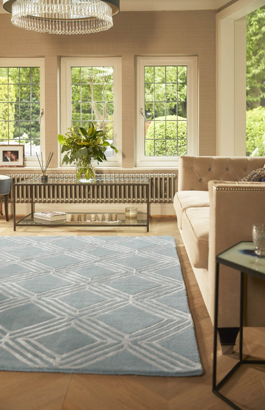 Vienna Blue Rug - Love-Rugs alternate image