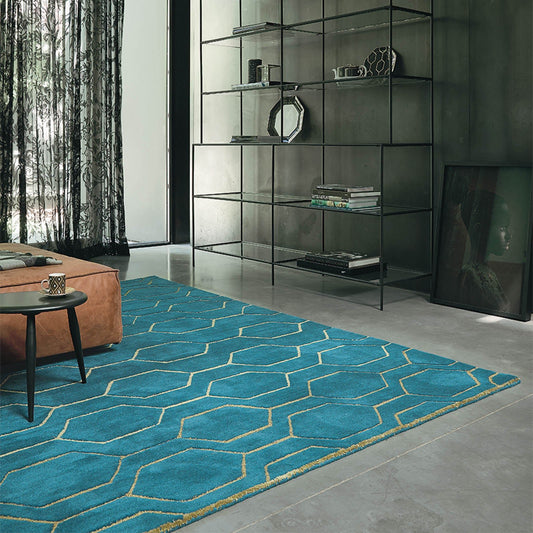 Wedgwood Arris Teal 37307 Rug - Love-Rugs
