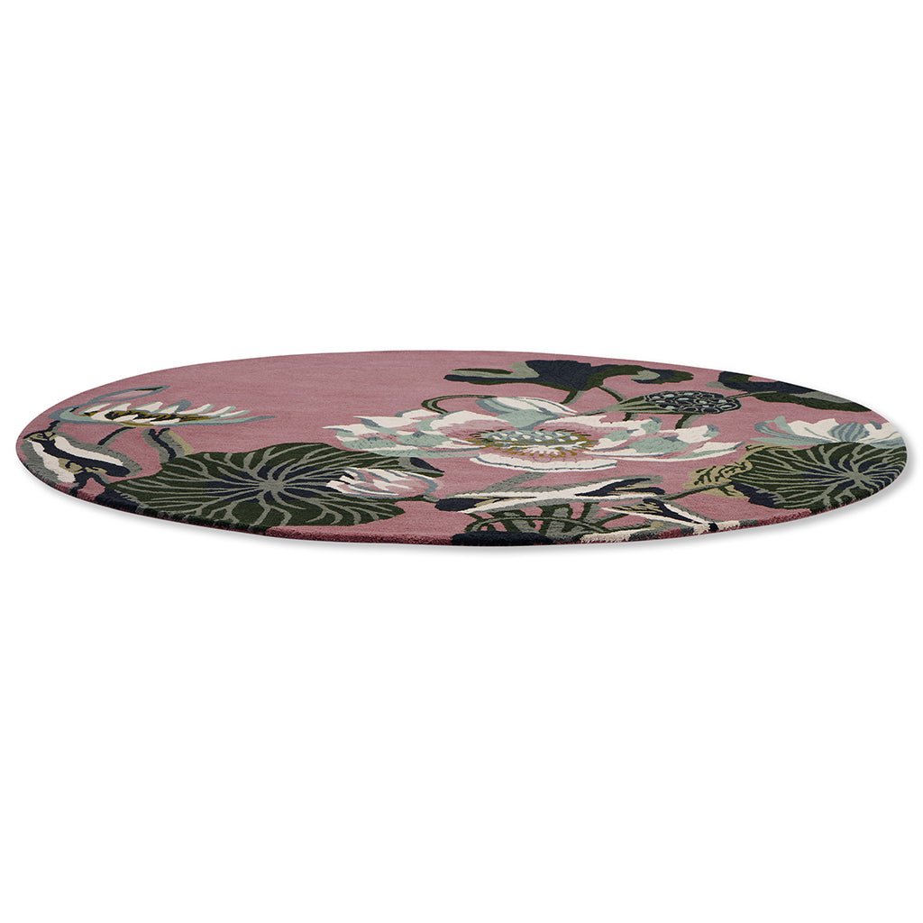 Wedgwood Dusty Rose 038602 Round Rug - Love-Rugs