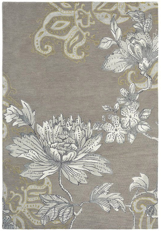 Wedgwood Fabled Floral Grey 37504 Rug - Love-Rugs