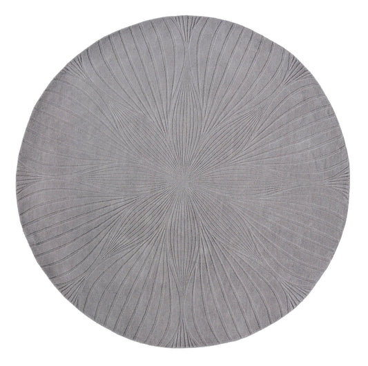 Wedgwood Folia 38305 Grey Round Rug - Love-Rugs alternate image