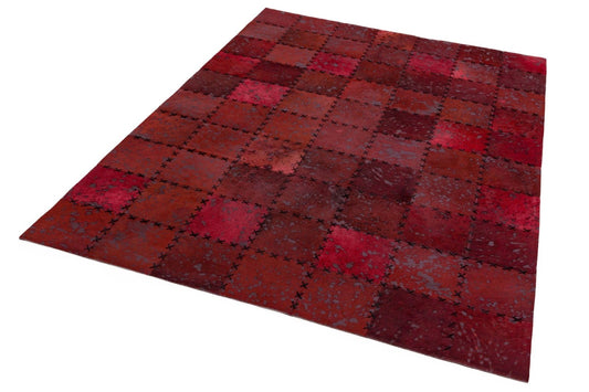 Xylo Red Cross Stitch Rug - Love-Rugs alternate image