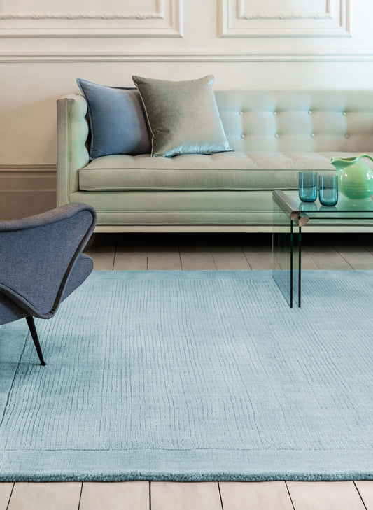 York Duck Egg Blue Rug - Love-Rugs alternate image