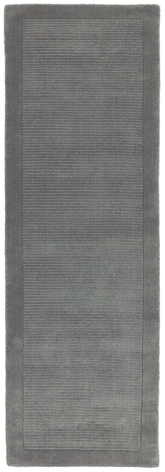 York Grey Runner Rug - Love-Rugs