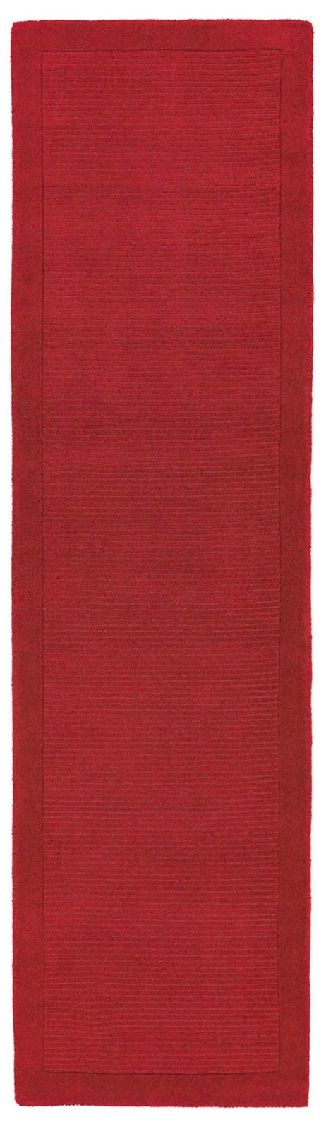 York Poppy Red Runner Rug - Love-Rugs