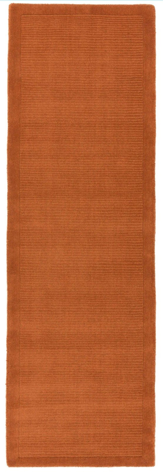 York Terracotta Runner Rug - Love-Rugs
