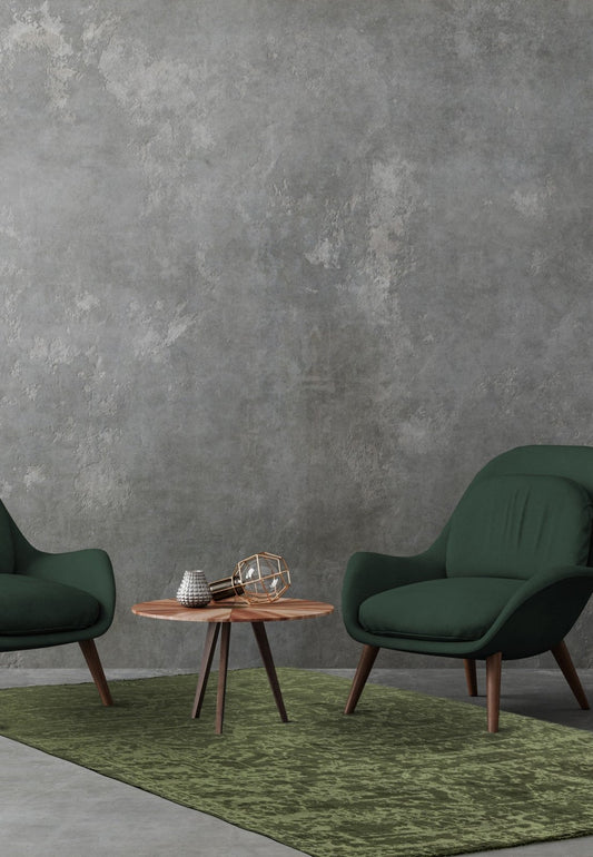 Zehraya ZE06 Green Abstract Rug - Love-Rugs alternate image